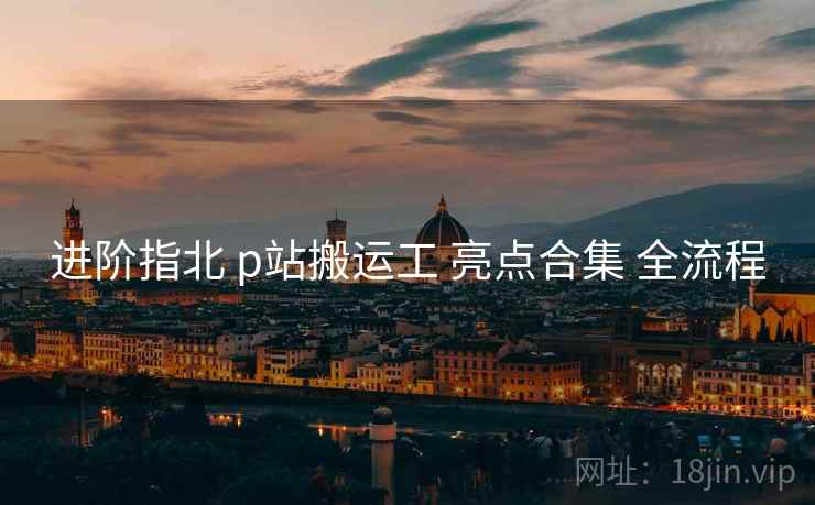 进阶指北 p站搬运工 亮点合集 全流程