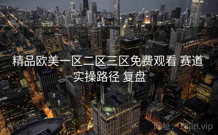 精品欧美一区二区三区免费观看 赛道 实操路径 复盘
