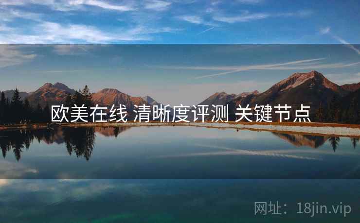 欧美在线 清晰度评测 关键节点