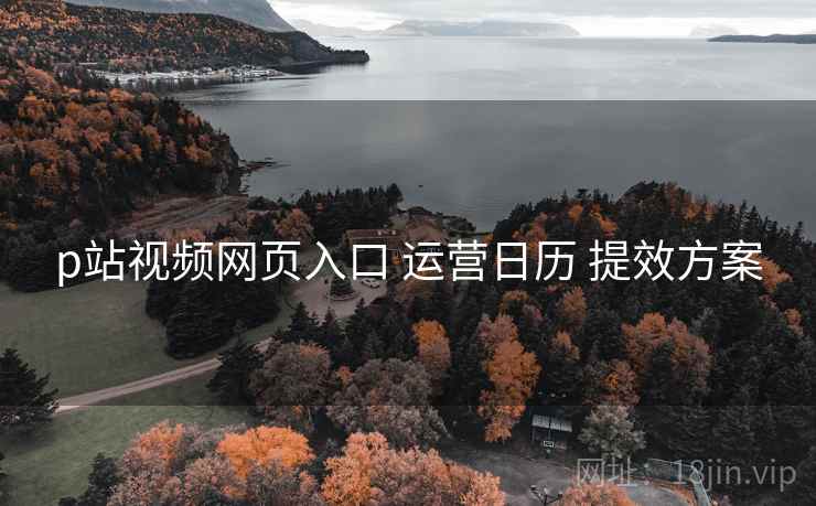 p站视频网页入口 运营日历 提效方案