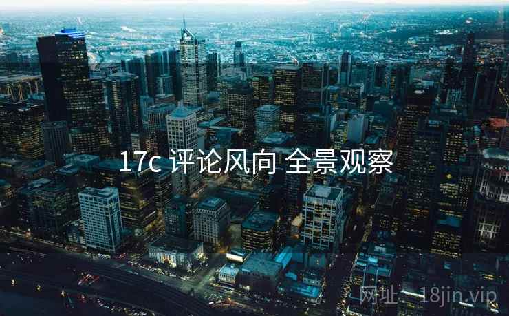 17c 评论风向 全景观察