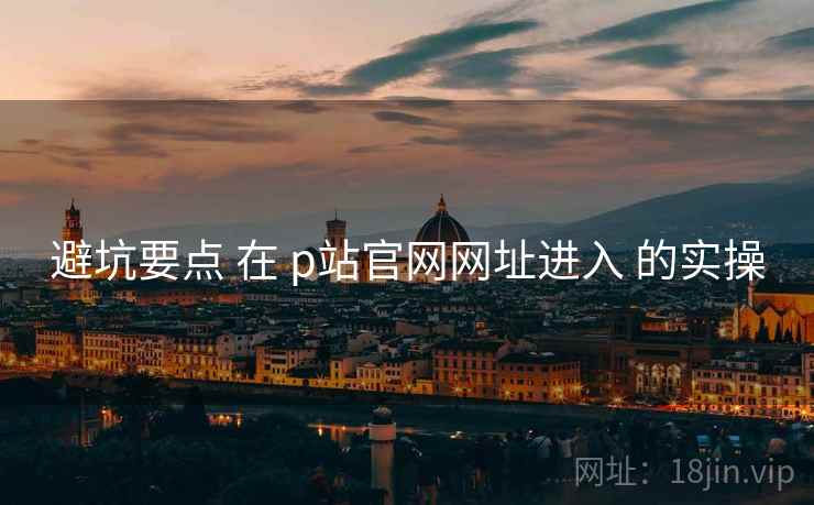 避坑要点 在 p站官网网址进入 的实操